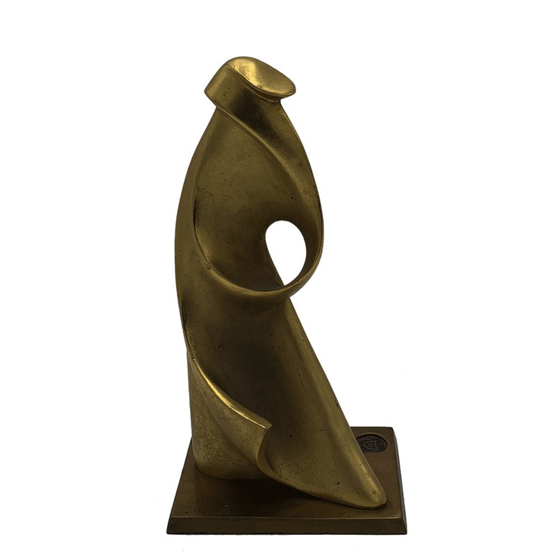 Featured image for “Human figure 1972 Bronze sculpture”